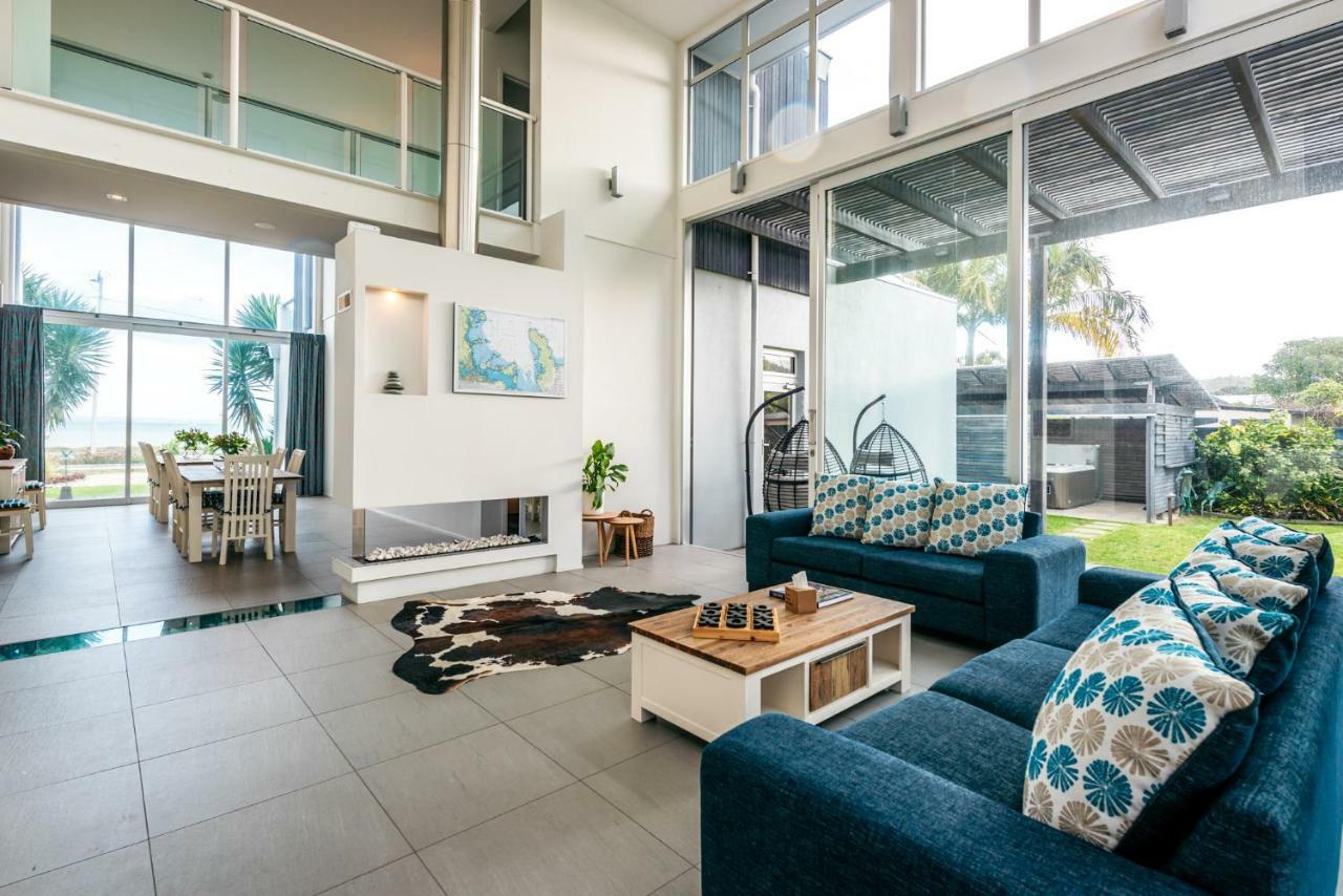 Waiheke Waterfront Lodge Oneroa Ngoại thất bức ảnh